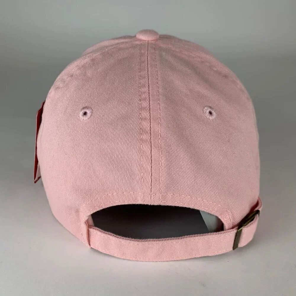New York Black Yankees Pink American Needle Relaxed Fit Strapback Hat New